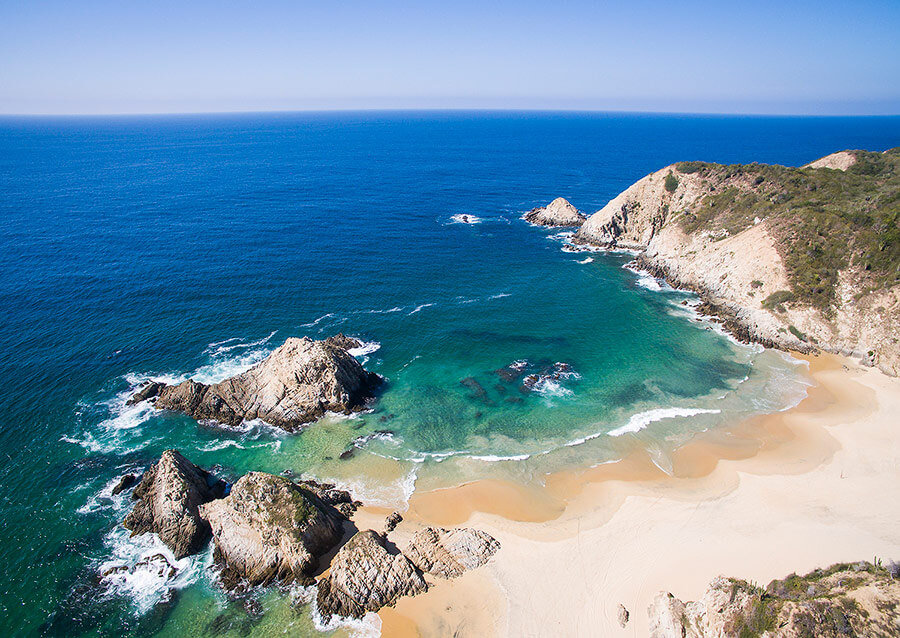 Ocean in mexico